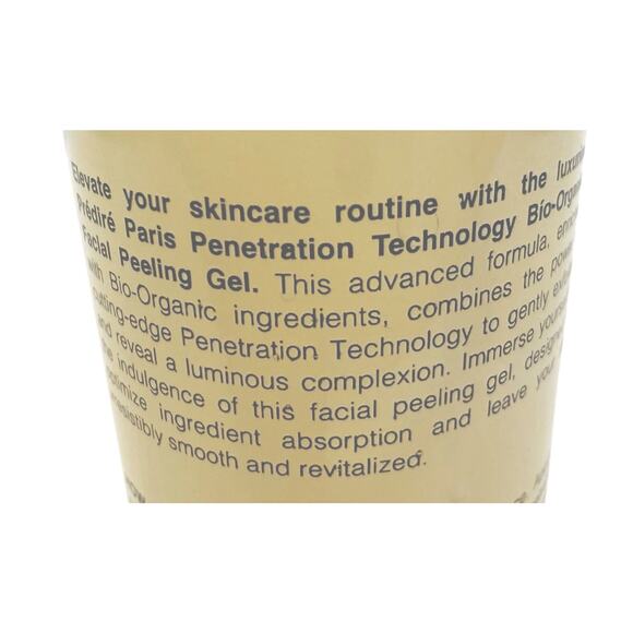 New Predire Paris France Bio-Organica Facial Peeling Gel Exfoliator 1.7oz. Pump - Picture 7 of 10
